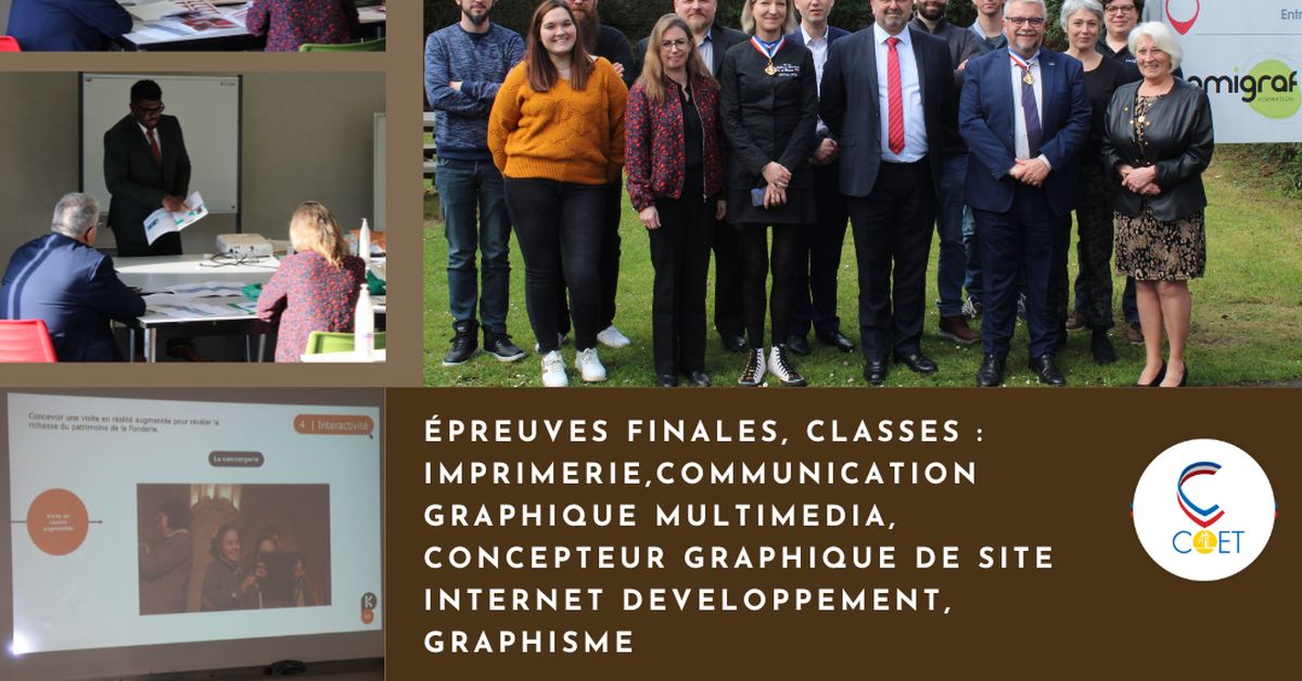 Épreuve finale, Examen UMOF 27e session classes : Imprimerie ...